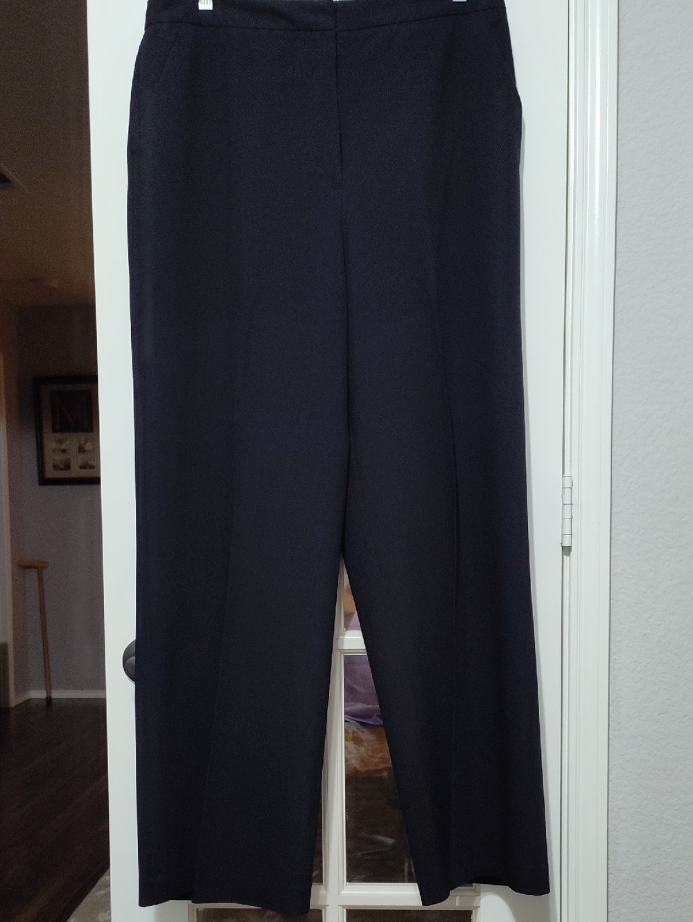 Worthington Black High Waist, Wide Leg Dress Pants, Size 16